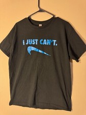 Vintage Nike Shirt Mens Large Black Tank Basketball USA Made