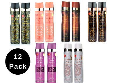 #ad Nabeel Air Freshener Home Fragrance 300ml Aerosol 12 Pack Collection $38.99