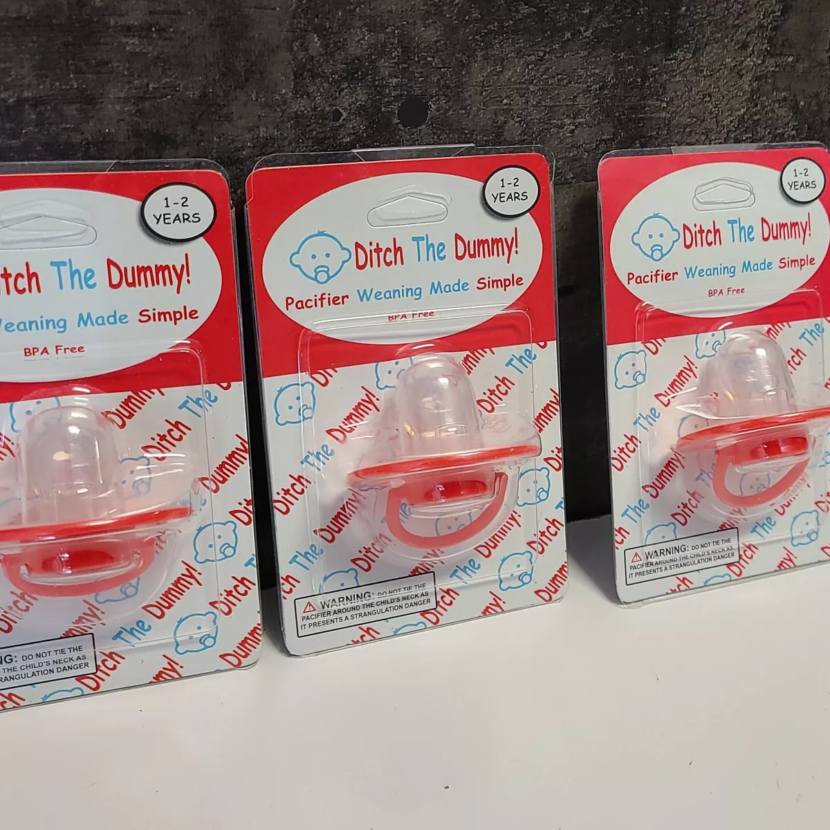 Weaning pacifier clearance