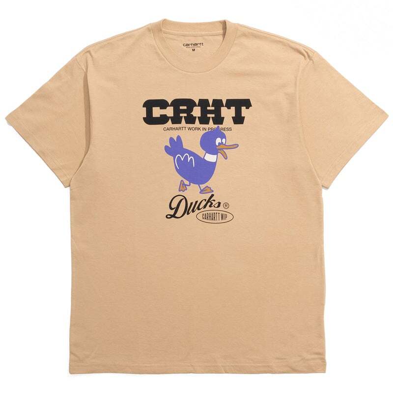 Carhartt WIP Duck Print Cotton T-shirt | eBay