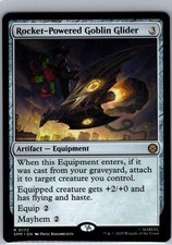 Rocket-Powered Goblin Glider 172 Rare Magic: The Gathering Near Mint
