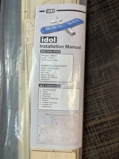 ELE IDOL SPORT PLANE RC MODEL AIRPLANE KIT #1618