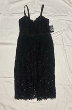 Express Black lace Dress Size 2