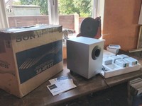 Sony Home Theatre System SA-VE155 Boxed Sub + 5 Surrounds Manuals S102