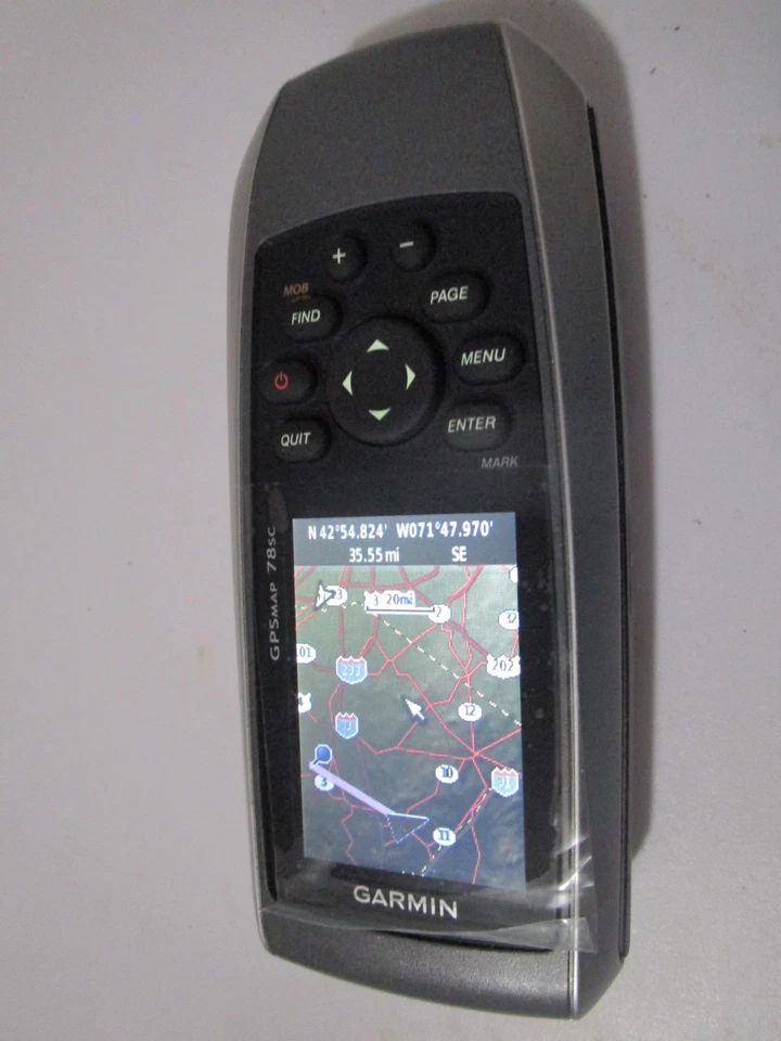 Garmin GPSMAP 78sc Handheld GPS Map Receiver Color Display IOB - Image 3 of 4