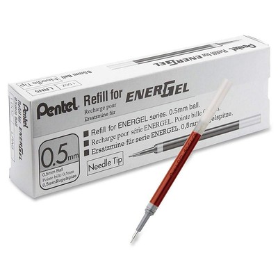 Gel-Tintenrollermine EnerGel, Strichstärke 0,25mm, Kugel-Ø 0,5mm, rot rot Unité