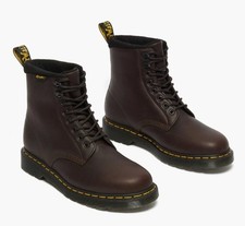 Dr. Martens 1460 Pascal Waterproof Fleece Lined Boot Men 10US / 9UK DARK BROWN