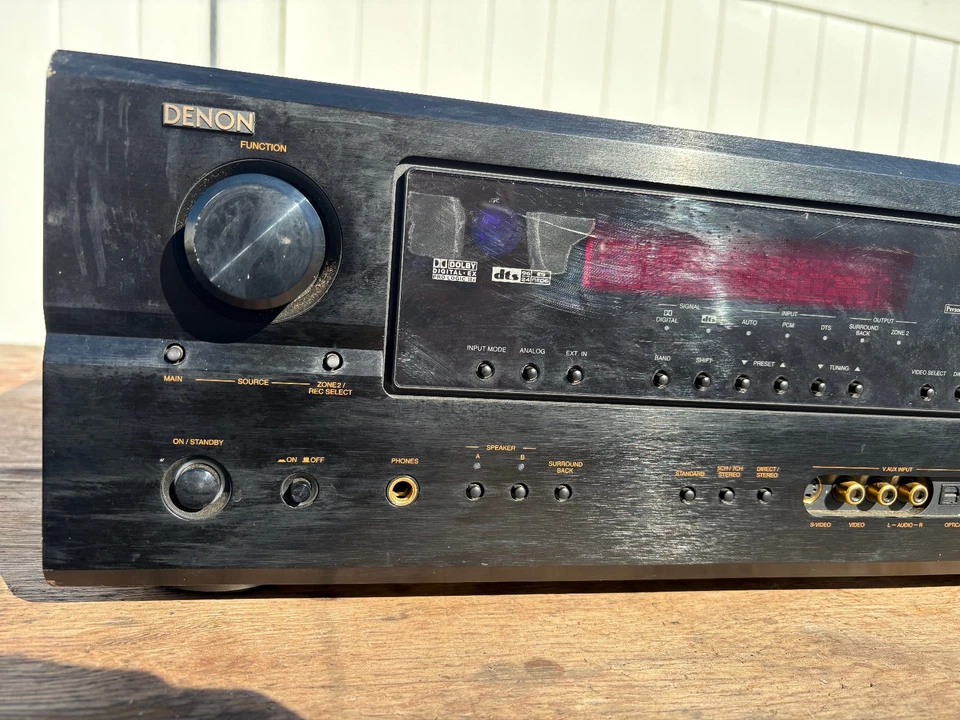 TESTED WORKING Denon AVR-2105 7.1 Channel Audio Video Theater Surround Receiver - Image 2 of 4