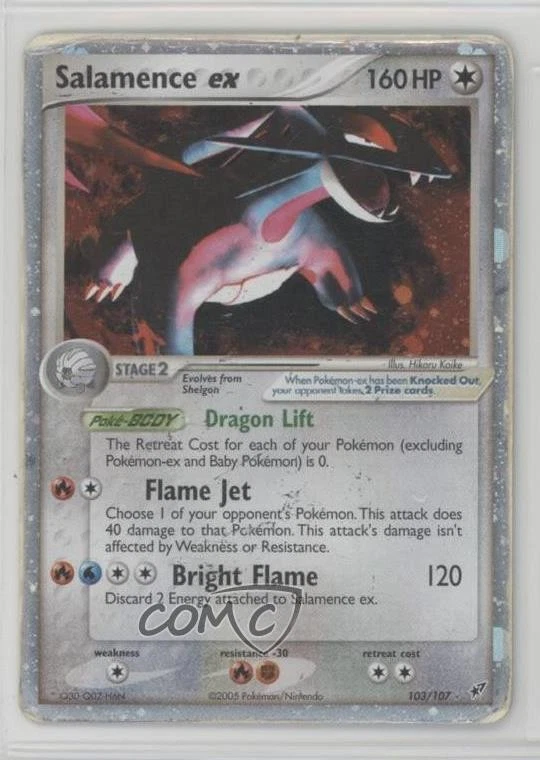 salamence ex pokemon card value Amazon.com: Salamence ex 114/159  Journey Together  Pokemon Double Rare  Card Lot : Toys & Games