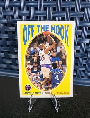 2001 Topps Heritage - Off the Hook - Vince Carter #OH2 