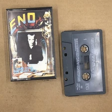 BRIAN ENO Cassette Tape 70s Rock Glam HERE COME THE WARM JETS EG US REISSUE