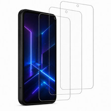 For Google Pixel 9A Tempered Glass Screen Protector 3-Pack Full Coverage Clarity