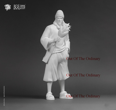 ZCWO x TIK KA FROM EAST LIANG Collectible Figure Limited Model Fashion Toy 60cmH