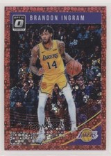 2018-19 Panini Donruss Optic Fast Break Red Prizm 49/85 Brandon Ingram #64 0ed