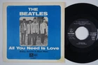 BEATLES All You Need Is Love SLEEVE VARIANT: HERMAN'S HERMITS Sweden 45 swedish