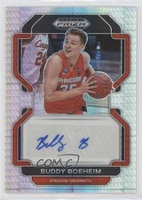 2022-23 Panini Prizm Draft Picks Hyper Buddy Boeheim #DP-BUD Auto j6a