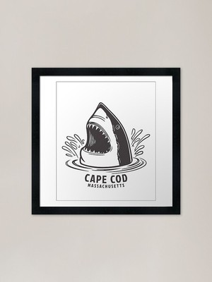 Cape Cod Beach Massachusetts MA ATL gerahmtes Wandbild Poster Leinwanddruck Bild
