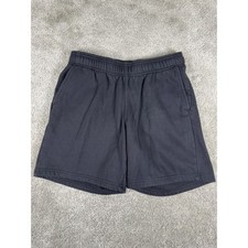BP. Mens Black Fleece Sweat Shorts Elastic Waist Pockets Size Small