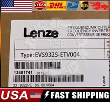 EVS9325ETV004 NEW LENZE EVS9325-ETV004 SERVO DRIVE INVERTER With Relay Terminal