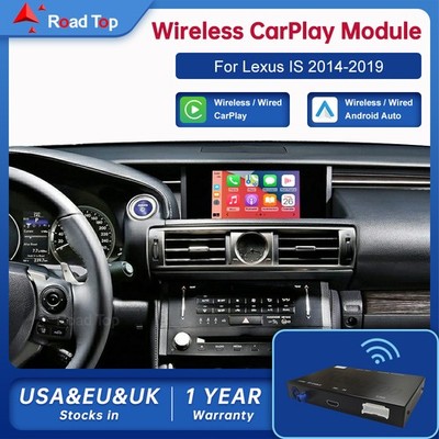 Wireless CarPlay Android Auto High Configuration Module For Lexus IS 2014-2019