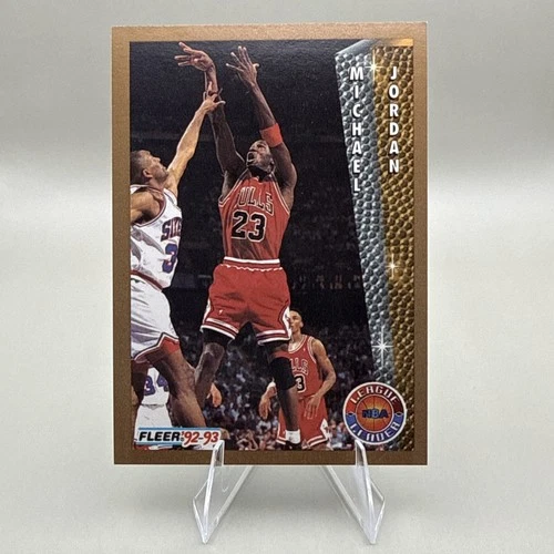 1992-93 Fleer - League Leader Michael Jordan #238