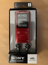 Sony Walkman 8GB MP3 Player - Red NWZ-E374/RC NEW