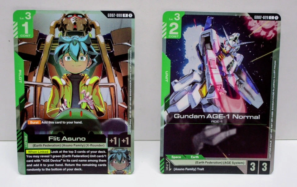 Gundam Launch Event Promo Kit! Gundam Deck Box & PROMO Cards! GD01, GD06, ST06 - Image 4 of 4