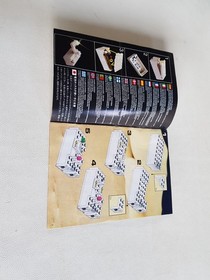 LEGO leaflet instructions for 6750 Sonic Robot Classic Space 6750-1 Light & Sound