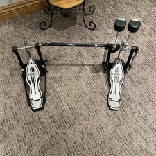 Double Bass Drum Pedals Foot Kick Single Chain Percussion Kit