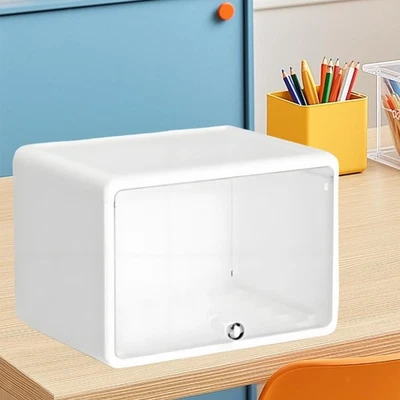 Boîte de Rangement de Bureau avec Couvercle, Polyvalente, Moderne, Pratique et - Photo 1/4