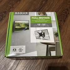 Sanus Vuepoint FSF207 Full Motion TV Wall Mount Fits 13-32 inch TV Up To 25lbs