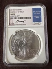 2017 American Silver Eagle ms70 (First day of issue)
