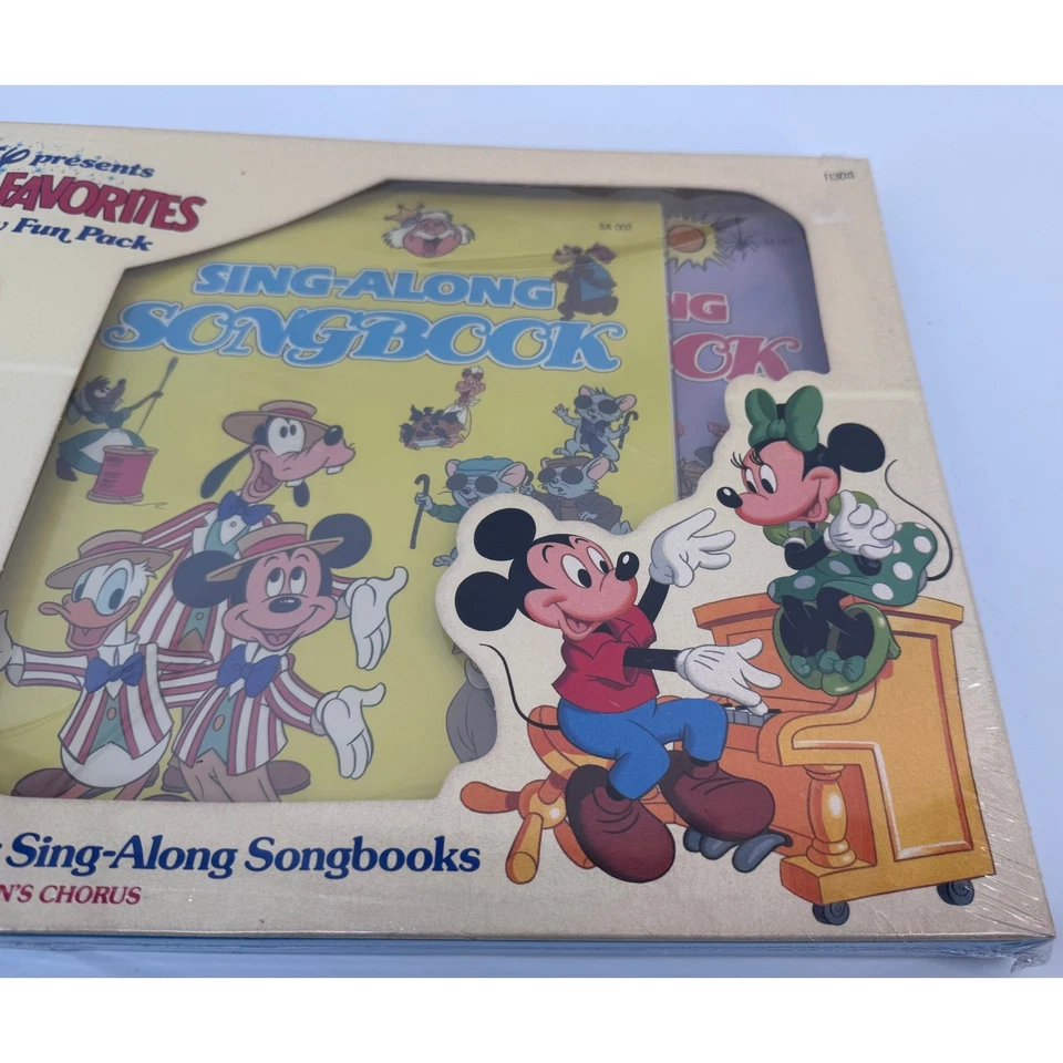 Vintage Disney Children's Favorites Sing-Along Family Fun Pack Cassette Set - Image 3 of 4