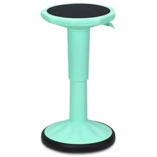 Wobble Chair Height Adjustable Active Learning Stool Sitting Home Office Green