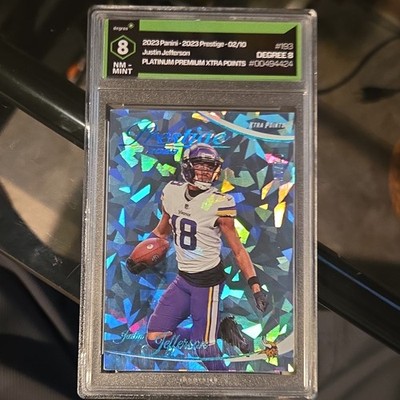 2023 Panini Prestige - Justin Jefferson #193 Xtra Points Platinum /10
