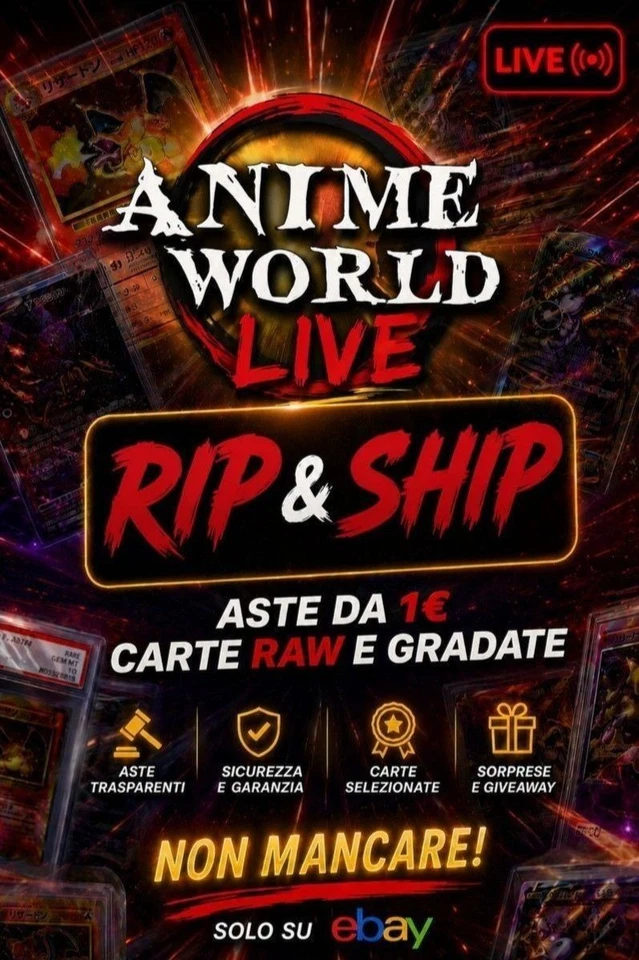 Pokémon ITA JP - OP17 One Piece - Rip & Ship e Aste a partire da 1€