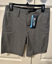 Salt Life Youth Chino Shorts Charcoal Size 28 Live Salty Saltlife NWT