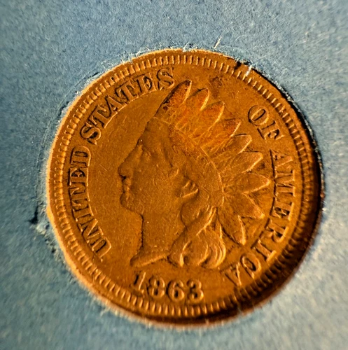 INDIAN HEAD CENT Penny Collection 27 Coin Set 1863-1908 Whitman Album