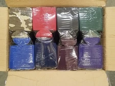 200 Assorted - 8 Colors 25 Each Color Can Koozies Beer Bottle Holders