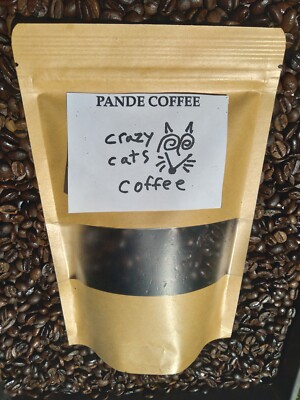 450 gram kopi luwak  Wild Civet Whole Beans Crazy Cats Coffee