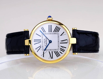 Cartier Watch Must Vendome Louis Opaline White Dial Roman Index LM 29mm Quartz