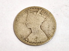 Vintage (1837-1901) Victoria One Florin Australia Silver Coin (53)