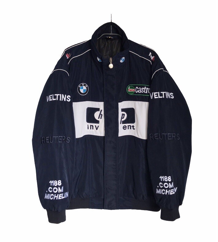 F1スタッフ支給品 BMW Williams ジャケット　　XXS FORMULA 1 WILLIAMS BMW F1 TEAM HOODED JACKET BLUE M MONTOYA ERA P