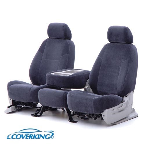Fundas de asiento personalizadas Coverking de terciopelo fila delantera y trasera - 7 opciones de color - Imagen 9 de 12