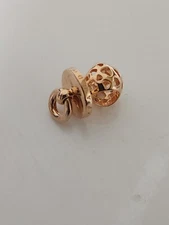 AUTHENTIC PANDORA OPENWORK HEARTS & PACIFIER DANGLE CHARM #787256