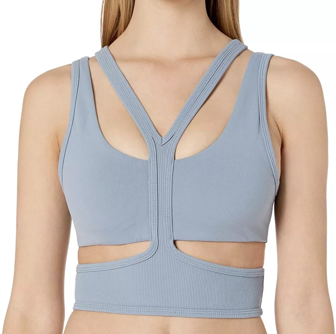 Alo Yoga Womens Sports Bra Blue Haze Small No Tags