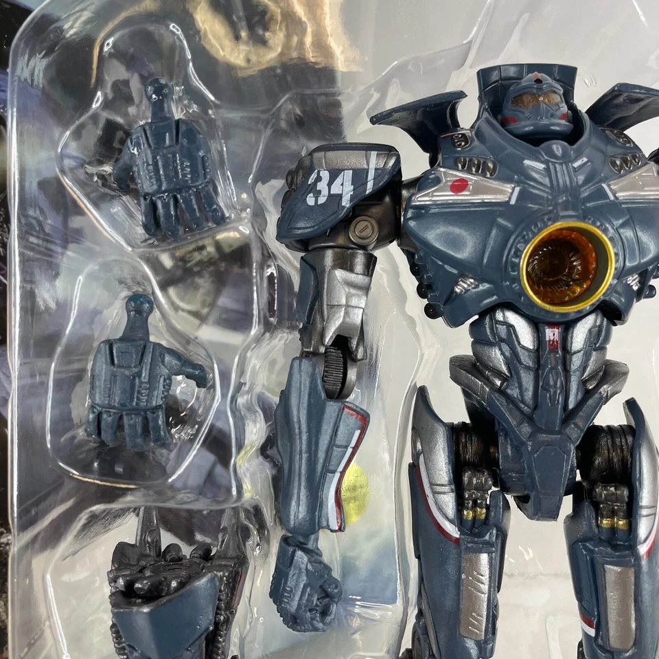 Gipsy Danger Jaeger Hong Kong Brawl 7" Movable Action LED Figure Pacific Rim Toy - Image 4 of 4
