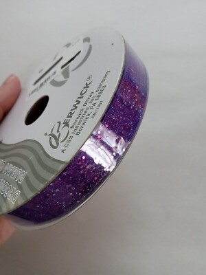 Berwick Purple Sparkle 5/8in X 25 Yards