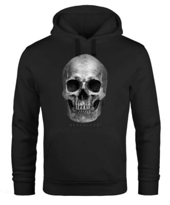 Kapuzenpullover Pullover Mit Totenkopf Motiv Motiv: Totenkopf