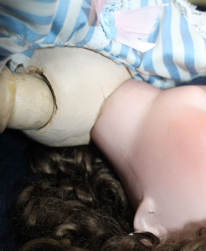 Antique German 18" Alt Beck Gottschalck ABG 1362 Sweet Nell Bisque Head Doll - Picture 21 of 23